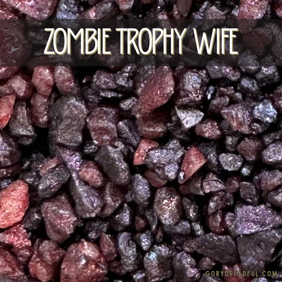 Zombie Trophy Wife Sizzling Room Salt Crystal Potpourri: Orange Patchouli Sugar - Picture 4 of 10